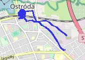 Trasa z dnia 2013-11-19 18:36 - mapa trasy gps - bieganie