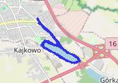 Trasa z dnia 2013-10-25 18:04 - mapa trasy gps - bieganie