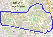 Trasa z dnia 2013-12-31 20:21 - mapa trasy gps - bieganie