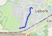 Trasa z dnia 2014-01-03 08:42 - mapa trasy gps - marsz