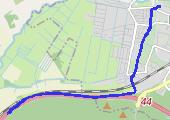 Trasa z dnia 2014-01-03 10:50 - mapa trasy gps - marsz