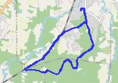 Trasa z dnia 2014-01-03 09:47 - mapa trasy gps - bieganie
