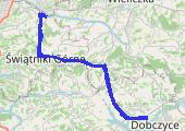 Trasa z dnia 2014-01-04 14:53 - mapa trasy gps - samochód