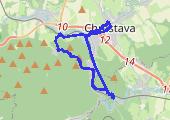 Trasa z dnia 2014-01-05 14:48 - mapa trasy gps - marsz