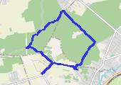 Trasa z dnia 2014-01-06 10:36 - mapa trasy gps - bieganie