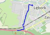 Trasa z dnia 2014-01-07 10:35 - mapa trasy gps - marsz