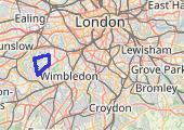 Trening 29maj2011 (Richmond Park) - "Lap3" - mapa trasy gps - rower szosowy
