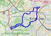 Trasa z dnia 2013-11-08 18:28 - mapa trasy gps - rower górski