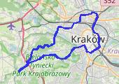 Trasa z dnia 2013-12-26 17:19 - mapa trasy gps - rower górski