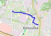 Trasa z dnia 2014-01-09 17:49 - mapa trasy gps - marsz