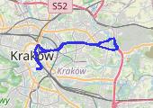Trasa z dnia 2014-01-12 11:51 - mapa trasy gps - rower trekkingowy