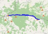 Trasa z dnia 2014-01-12 12:54 - mapa trasy gps - bieganie