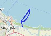 Trasa z dnia 2014-01-12 13:50 - mapa trasy gps - łódź