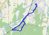 Trasa z dnia 2014-01-14 09:53 - mapa trasy gps - bieganie