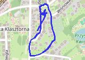 Trasa z dnia 2014-01-14 21:15 - mapa trasy gps - marsz