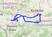Trasa z dnia 2014-01-16 15:38 - mapa trasy gps - samochód