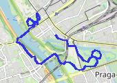 Trasa z dnia 2014-01-16 19:10 - mapa trasy gps - bieganie