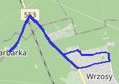 Trasa z dnia 2014-01-16 18:50 - mapa trasy gps - bieganie
