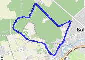 Trasa z dnia 2014-01-18 15:18 - mapa trasy gps - bieganie