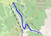 Trasa z dnia 2014-01-13 15:18 - mapa trasy gps - narty