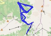 Trasa z dnia 2014-01-14 12:06 - mapa trasy gps - narty