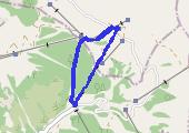 Trasa z dnia 2014-01-14 13:15 - mapa trasy gps - narty