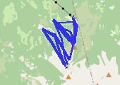 Trasa z dnia 2014-01-15 15:58 - mapa trasy gps - narty