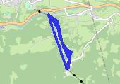Trasa z dnia 2014-01-15 22:22 - mapa trasy gps - narty