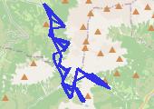 Trasa z dnia 2014-01-16 15:35 - mapa trasy gps - narty