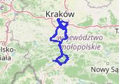 Trasa z dnia 2014-01-21 22:17 - mapa trasy gps - samochód