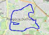 Trasa z dnia 2014-01-21 22:18 - mapa trasy gps - bieganie