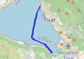 Tivat-Vino Santo-10072012 - mapa trasy gps - łódź