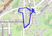Trasa z dnia 2014-01-23 21:52 - mapa trasy gps - marsz