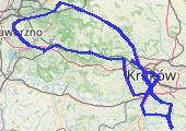 Trasa z dnia 2014-01-24 22:20 - mapa trasy gps - samochód