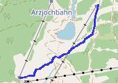 Trasa z dnia 2014-01-27 14:35 - mapa trasy gps - snowboard