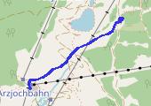 Trasa z dnia 2014-01-27 11:55 - mapa trasy gps - snowboard