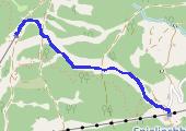 Trasa z dnia 2014-01-27 11:26 - mapa trasy gps - snowboard