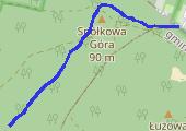Trasa z dnia 2014-01-28 18:17 - mapa trasy gps - narty biegowe
