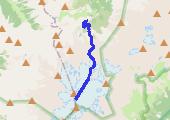 Trasa z dnia 2014-01-29 12:17 - mapa trasy gps - snowboard