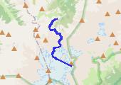 Trasa z dnia 2014-01-29 14:44 - mapa trasy gps - snowboard