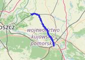 Toruń - Toruń - mapa trasy gps - samochód