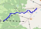 Trasa z dnia 2014-01-30 10:42 - mapa trasy gps - snowboard