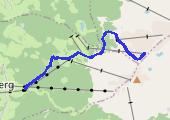Trasa z dnia 2014-01-30 15:07 - mapa trasy gps - snowboard