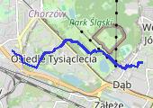 Trasa z dnia 2014-01-30 12:10 - mapa trasy gps - marsz