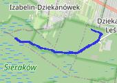 Trasa z dnia 2014-01-31 16:45 - mapa trasy gps - narty biegowe