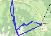 Trasa z dnia 2014-01-31 14:23 - mapa trasy gps - narty