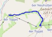 Trasa z dnia 2014-01-31 10:22 - mapa trasy gps - snowboard