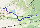 Trasa z dnia 2014-01-31 10:05 - mapa trasy gps - snowboard