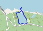Trasa z dnia 2014-02-01 15:34 - mapa trasy gps - spacer