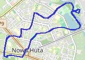 Trasa z dnia 2014-02-09 08:54 - mapa trasy gps - spacer